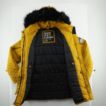 Parka de mujer Superdry. Naranja. Talla L. Usada. Satisfactoria