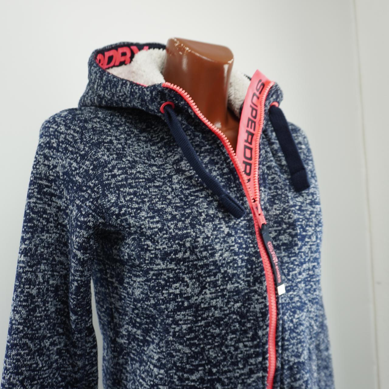 Sudadera con capucha para mujer Superdry. Azul oscuro. M. Usado. Bien