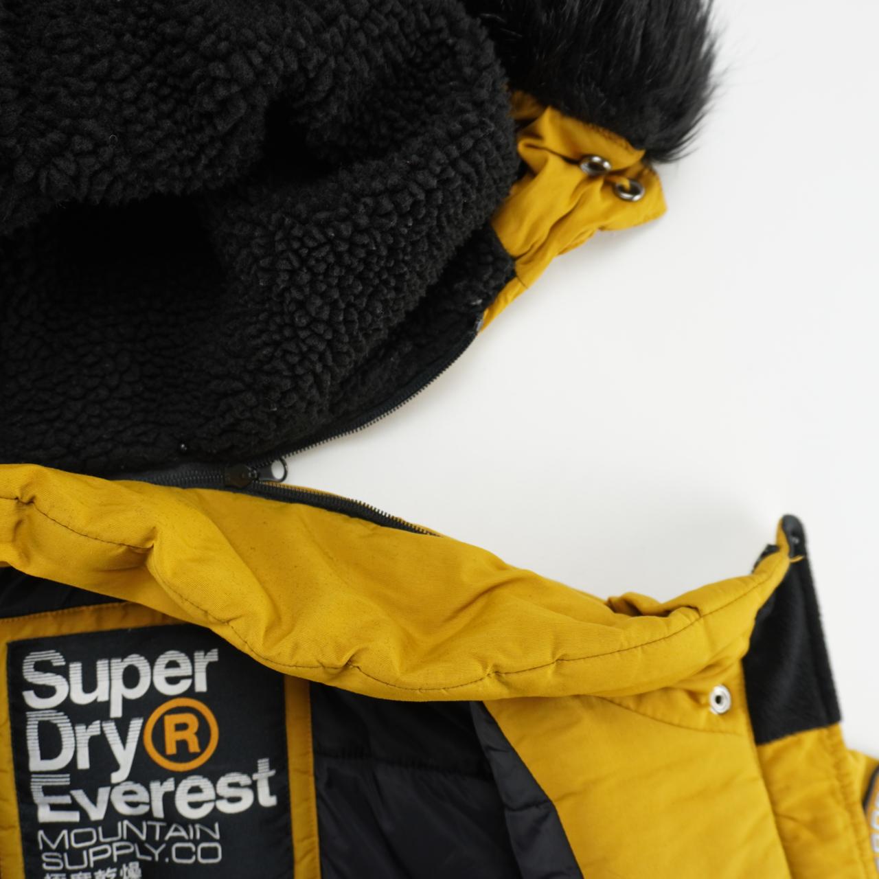 Parka de mujer Superdry. Naranja. Talla L. Usada. Satisfactoria