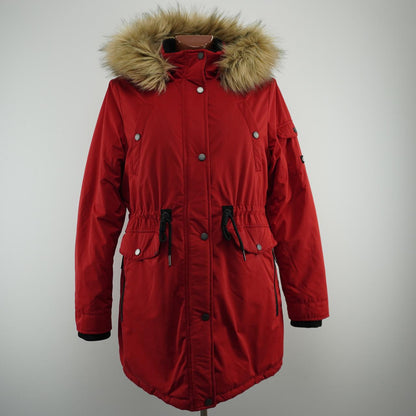 Women's Parka Superdry. Red. L. Used. Good