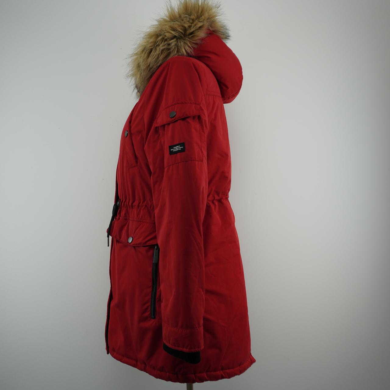 Women's Parka Superdry. Red. L. Used. Good