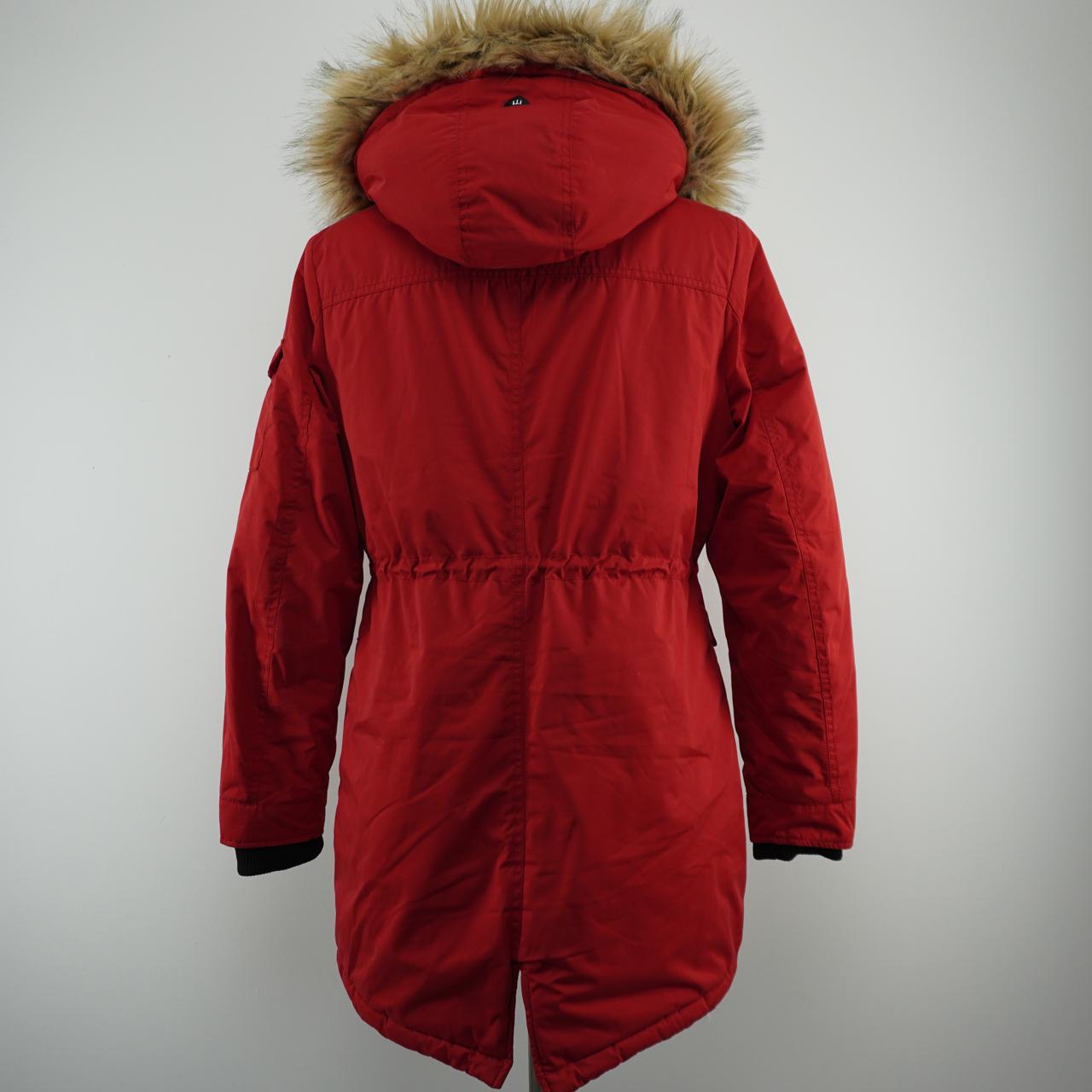 Women's Parka Superdry. Red. L. Used. Good