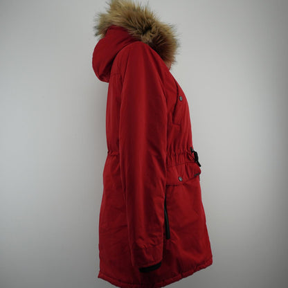 Women's Parka Superdry. Red. L. Used. Good