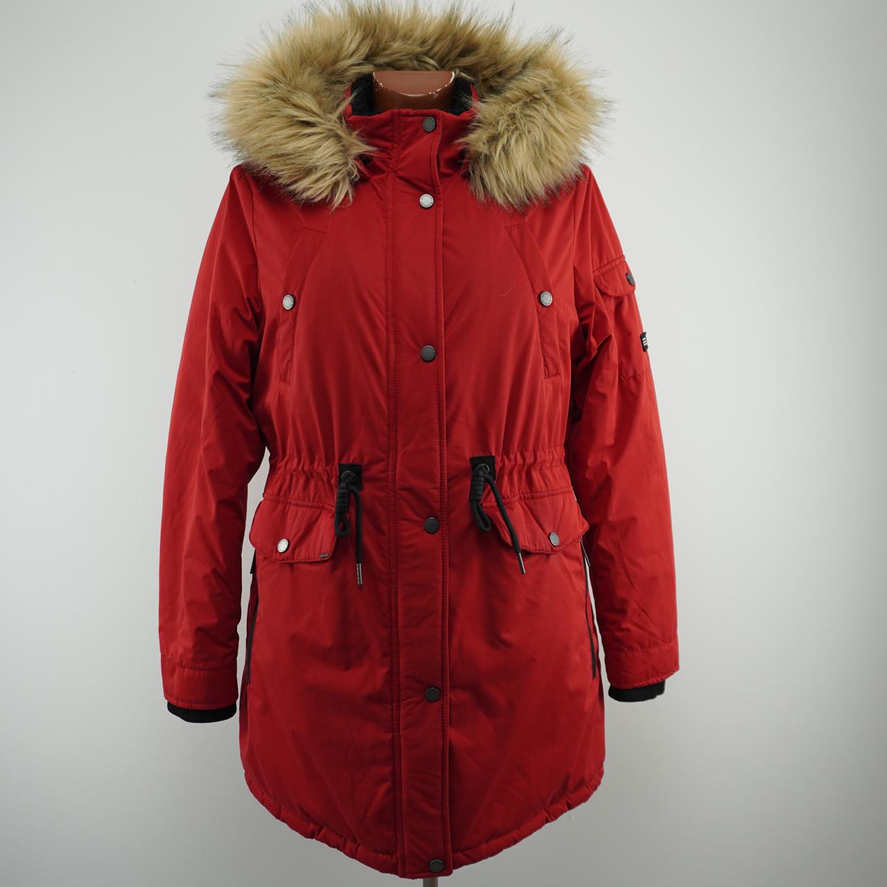 Women's Parka Superdry. Red. L. Used. Good