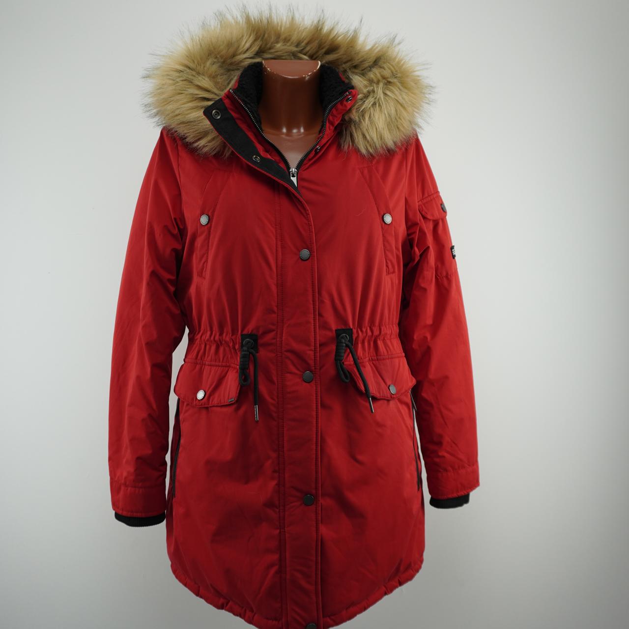 Women's Parka Superdry. Red. L. Used. Good