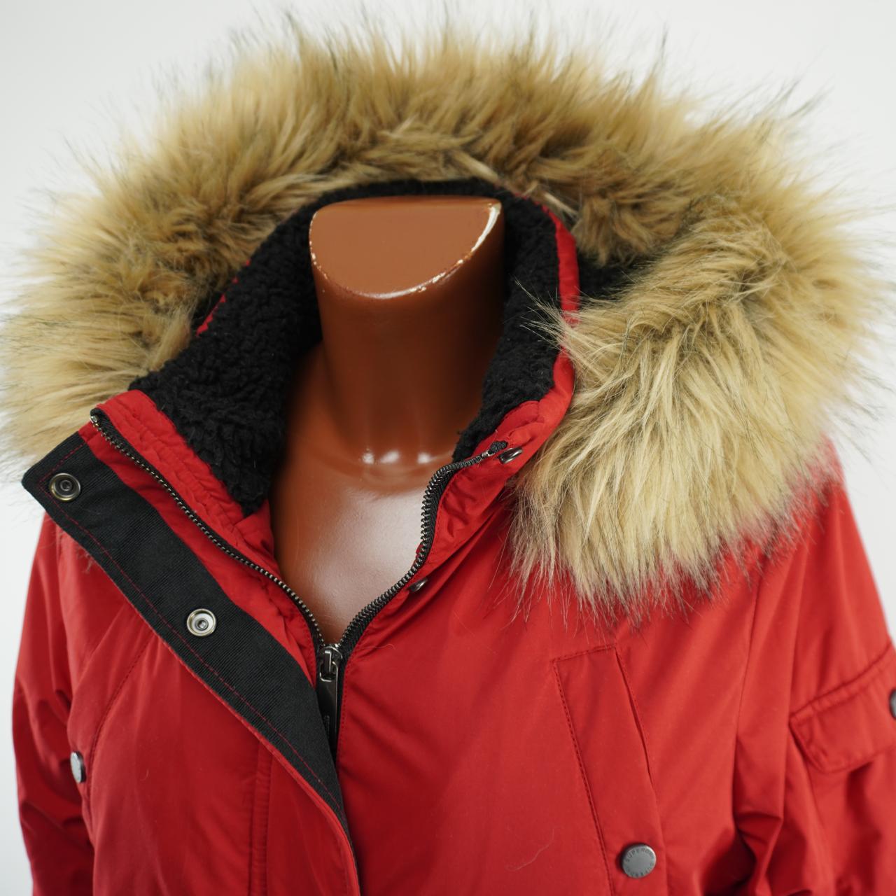 Women's Parka Superdry. Red. L. Used. Good