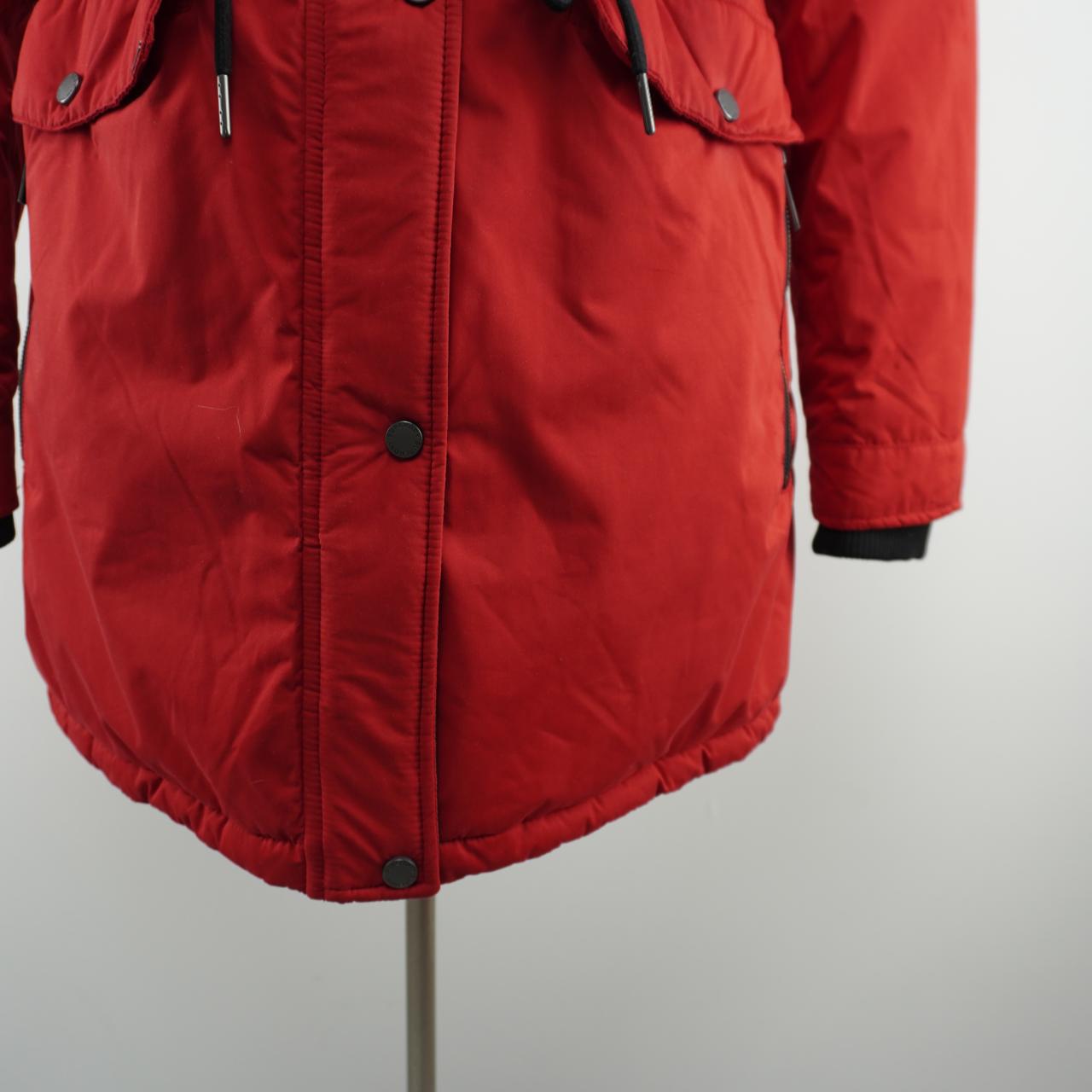 Women's Parka Superdry. Red. L. Used. Good