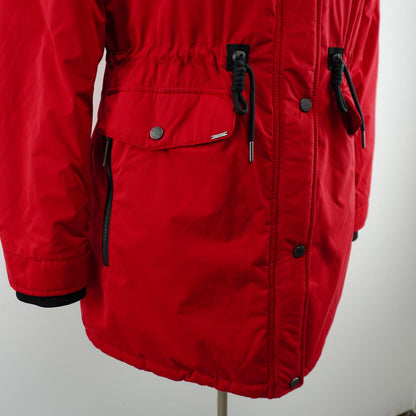 Women's Parka Superdry. Red. L. Used. Good