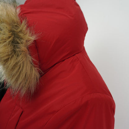 Women's Parka Superdry. Red. L. Used. Good