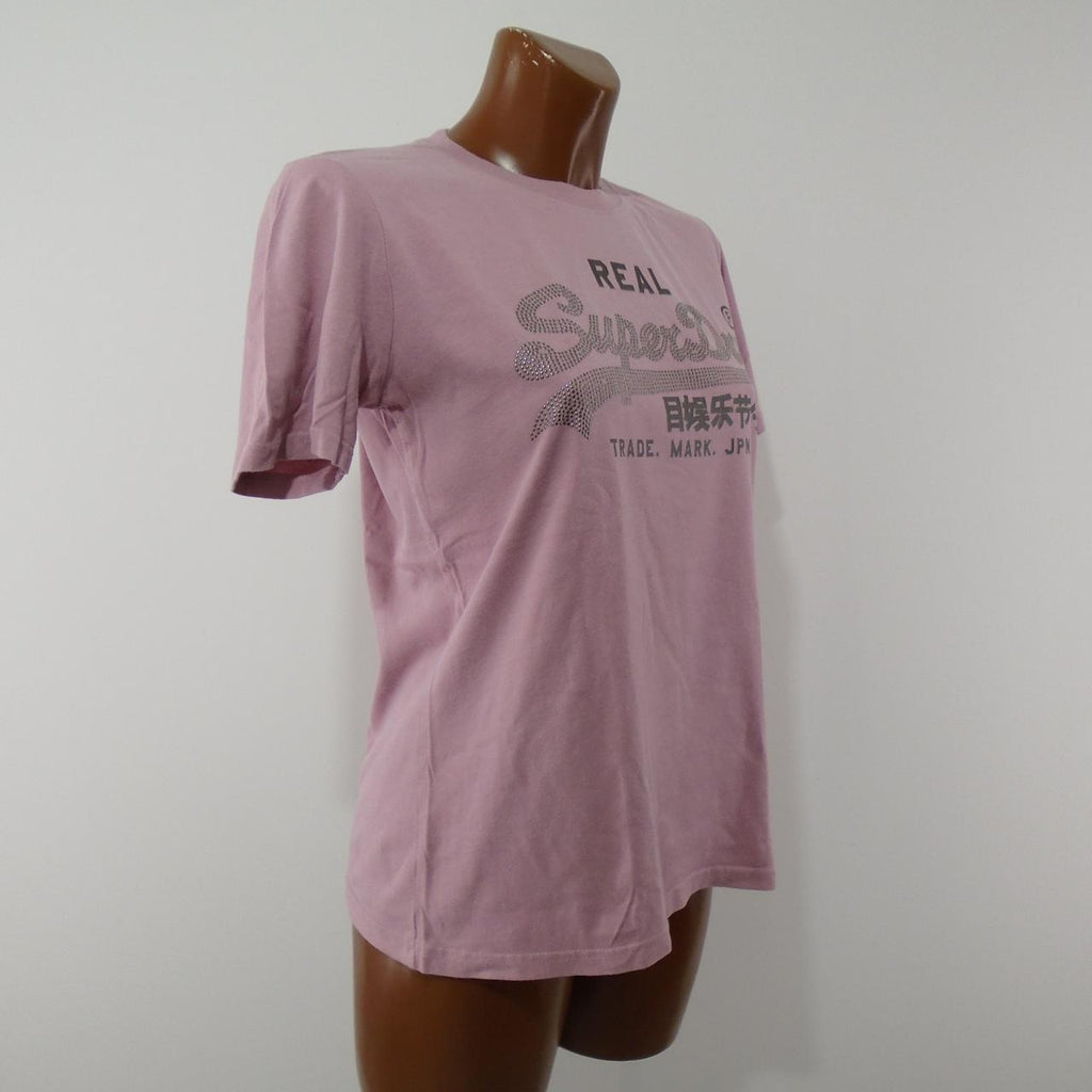 Women's T-Shirt Superdry. Pink. S. Used. Good