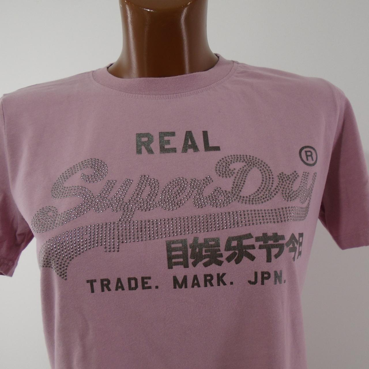 Women's T-Shirt Superdry. Pink. S. Used. Good