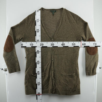 Women's Cardigan Ralph Lauren. Khaki. XL. Used. Good