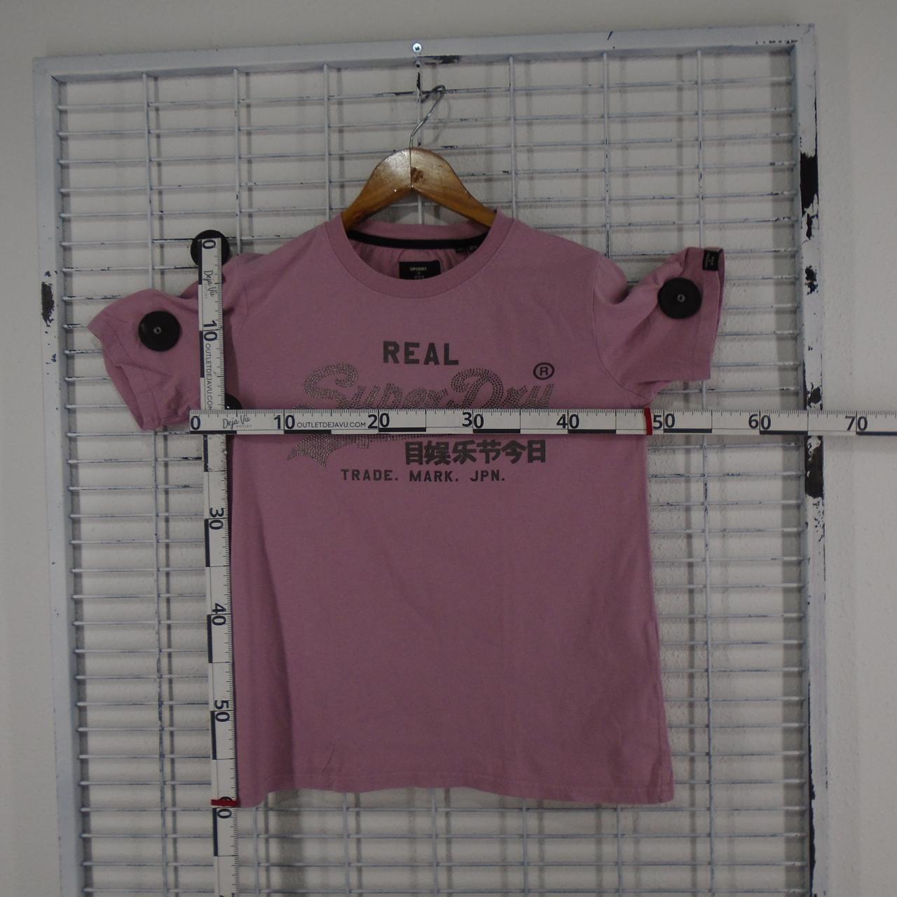 Women's T-Shirt Superdry. Pink. S. Used. Good