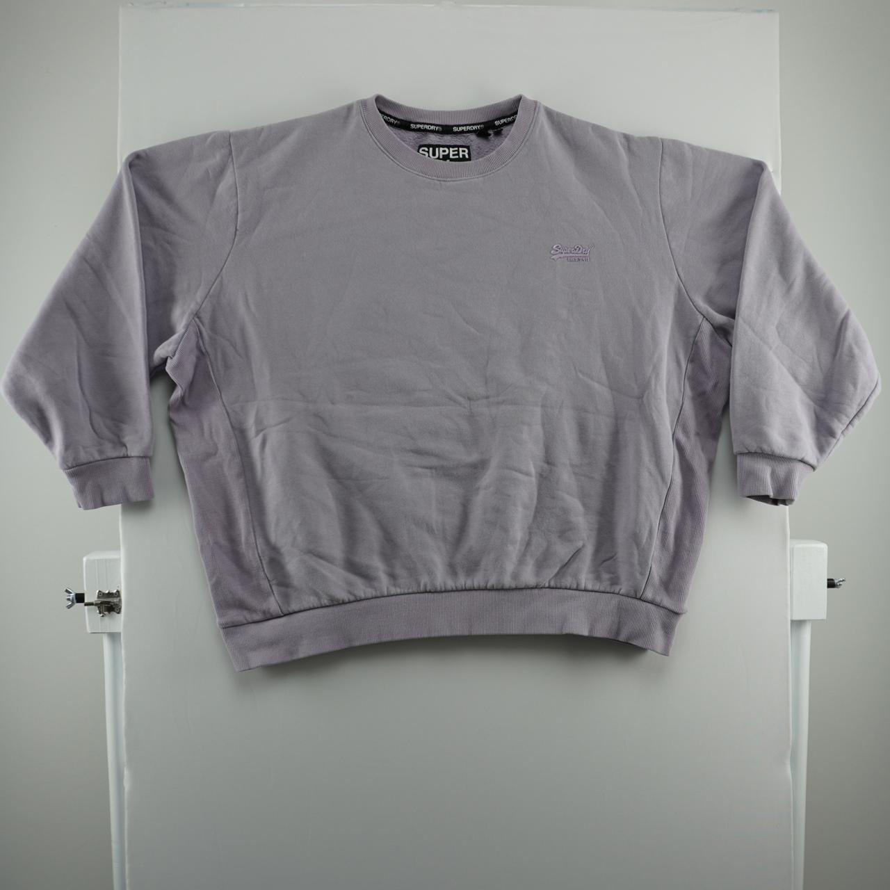 Women's Sweatshirt Superdry. Violet. XXXL. Used. Good