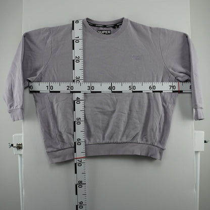 Women's Sweatshirt Superdry. Violet. XXXL. Used. Good