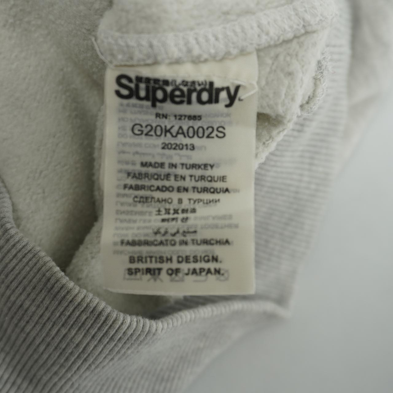 Women's Hoodie Superdry. Grey. M. Used. Good