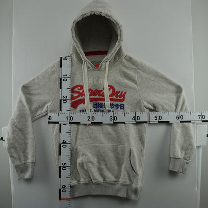 Women's Hoodie Superdry. Grey. M. Used. Good