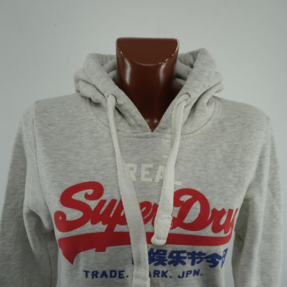 Women's Hoodie Superdry. Grey. M. Used. Good