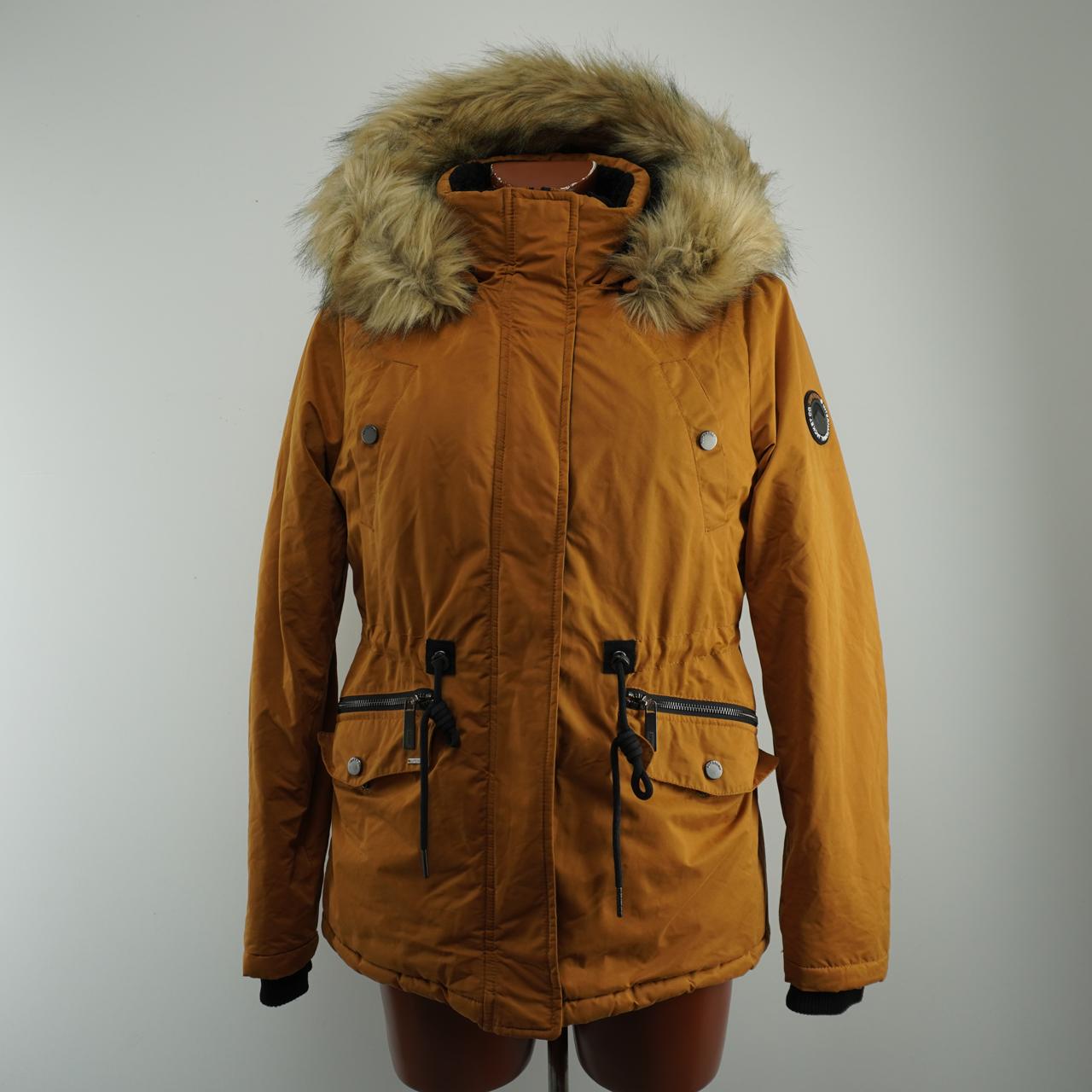 Parka Superdry para mujer. Naranja. Talla L. Usada. En buen estado.