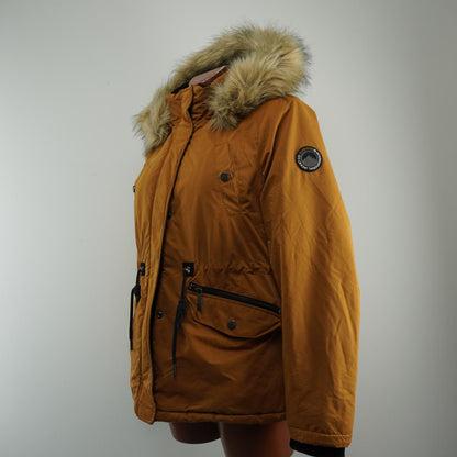 Parka Superdry para mujer. Naranja. Talla L. Usada. En buen estado.