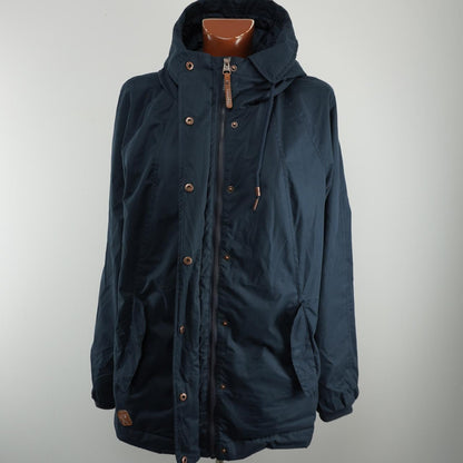 Parka de mujer Ragwear. Azul oscuro. SG. Usado. Bien