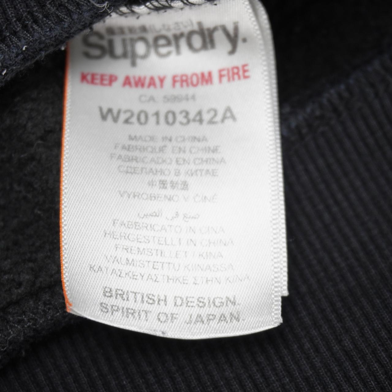 Women's Hoodie Superdry. Black. XXL. Used. Good