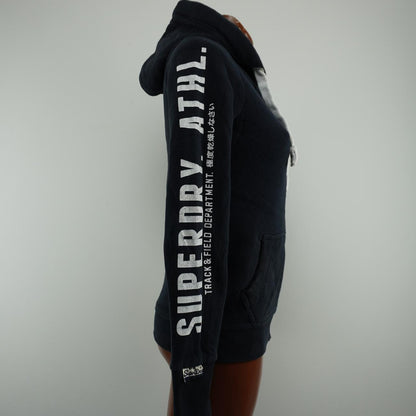 Women's Hoodie Superdry. Black. XS. Used. Good