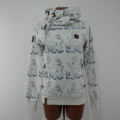 Women's Hoodie Naketano. White. M. Used. Good