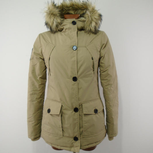 Women's Parka Superdry. Beige. S. Used. Very good