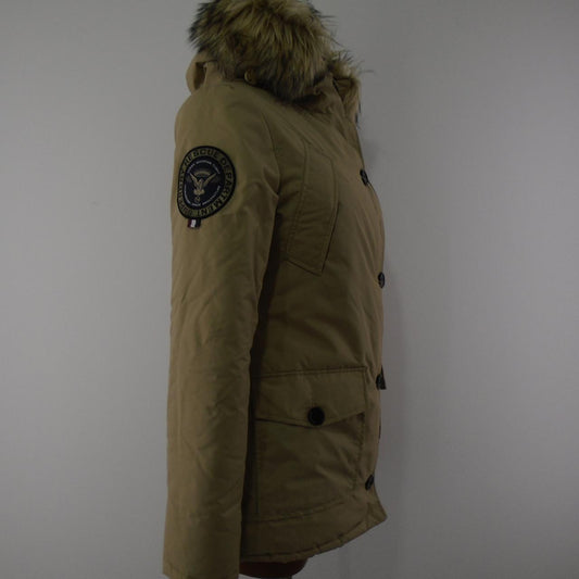Women's Parka Superdry. Beige. S. Used. Very good