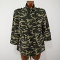 Veste femme Forever 21. Kaki. Taille M. Occasion. Bon état.