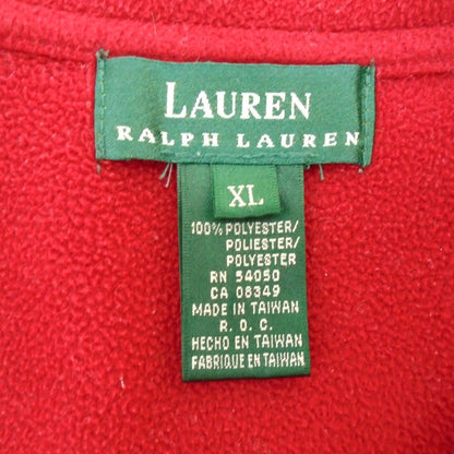 Chaleco de mujer Ralph Lauren. Rojo. SG. Usado. Bien