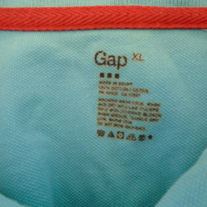 Men's Polo GAP. Blue. XL. Used. Good