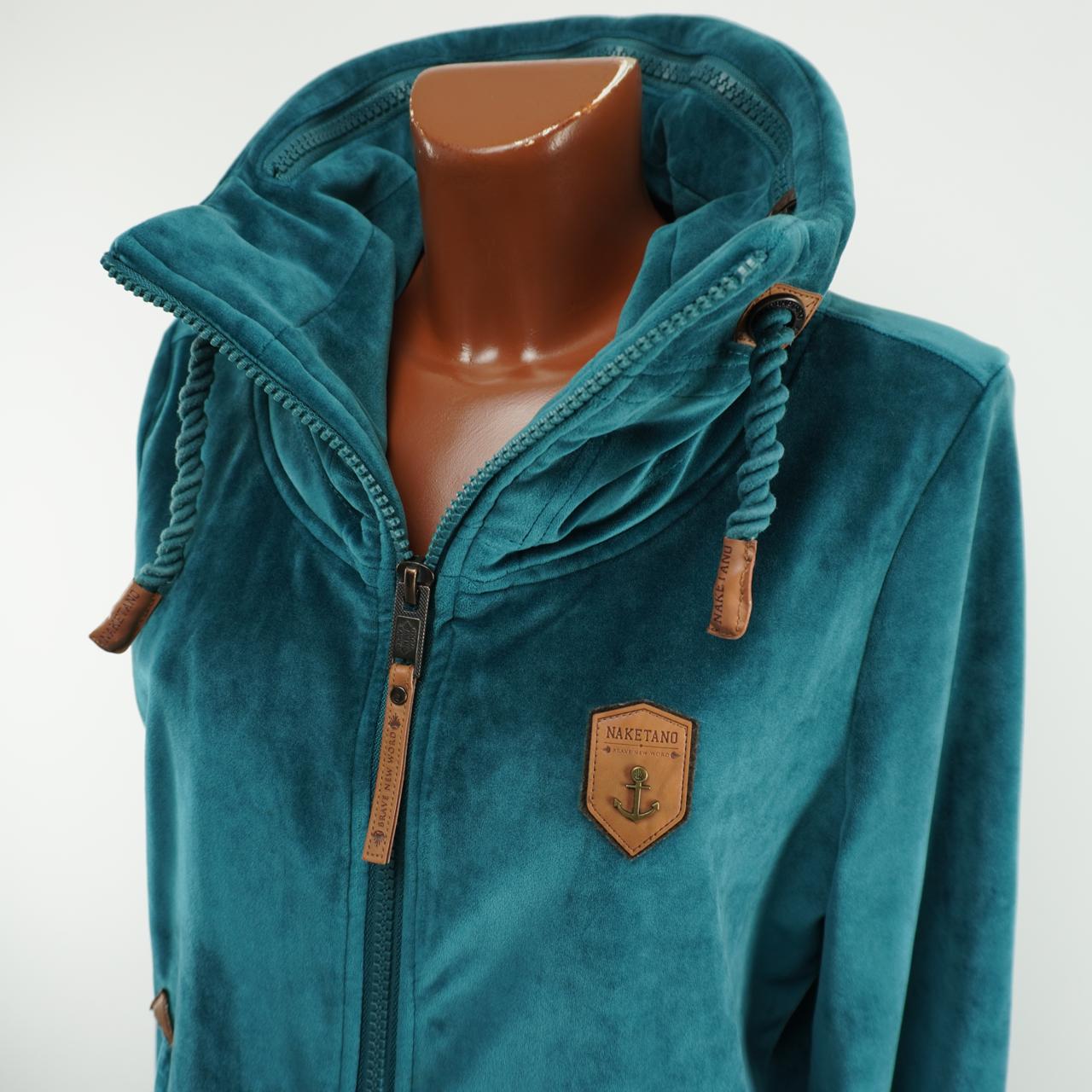 Women's Hoodie Naketano. Green. S. Used. Good