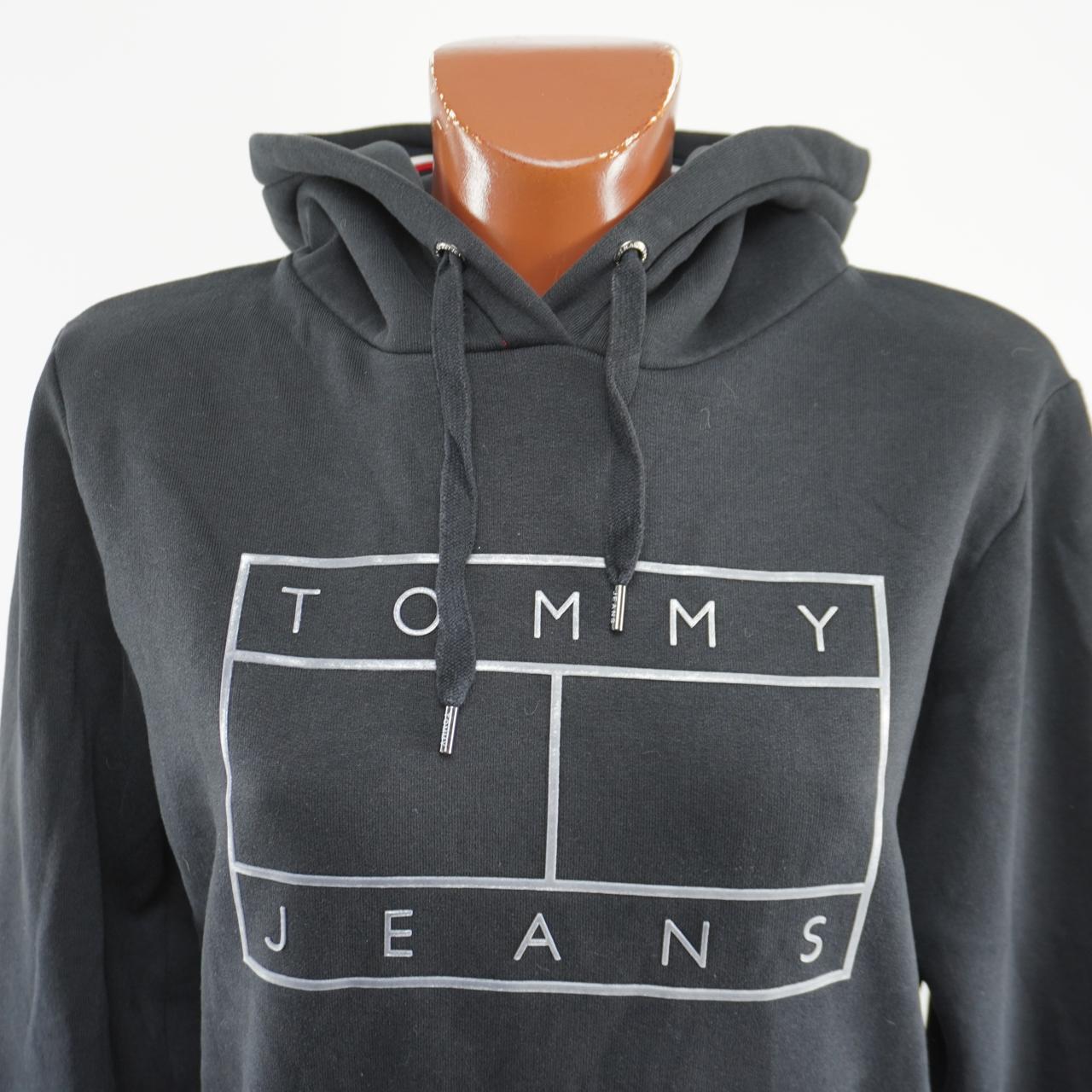 Women's Hoodie Tommy Hilfiger. Black. M. Used. Good