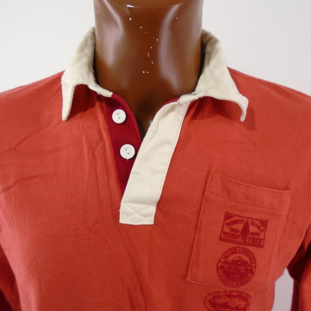 Men's Polo Tommy Hilfiger. Coral. S. Used. Good