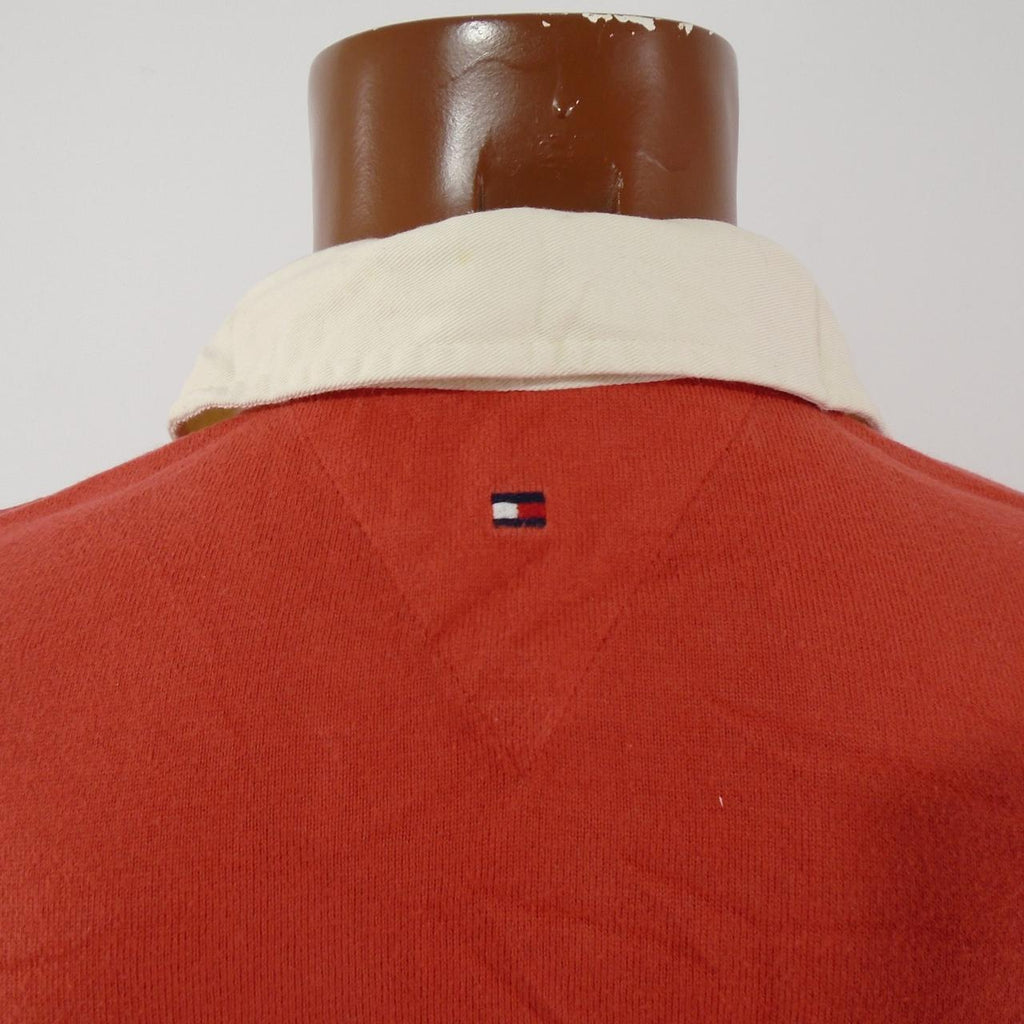 Men's Polo Tommy Hilfiger. Coral. S. Used. Good