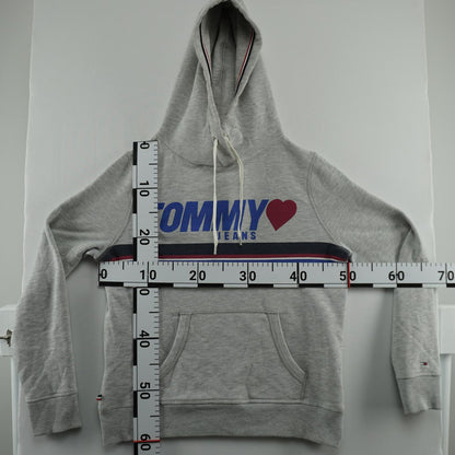 Women's Hoodie Tommy Hilfiger. Grey. M. Used. Good