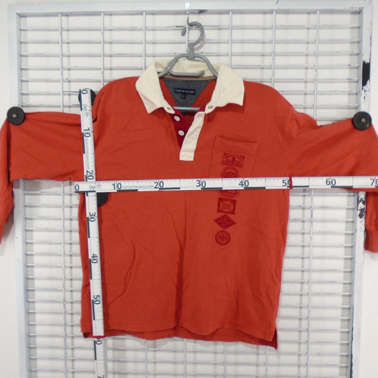 Men's Polo Tommy Hilfiger. Coral. S. Used. Good