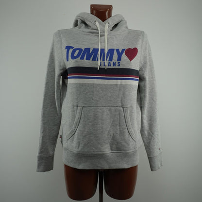 Women's Hoodie Tommy Hilfiger. Grey. M. Used. Good