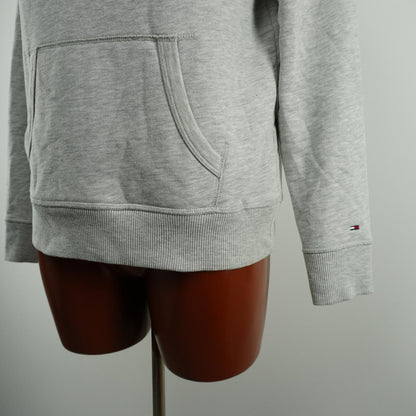 Women's Hoodie Tommy Hilfiger. Grey. M. Used. Good