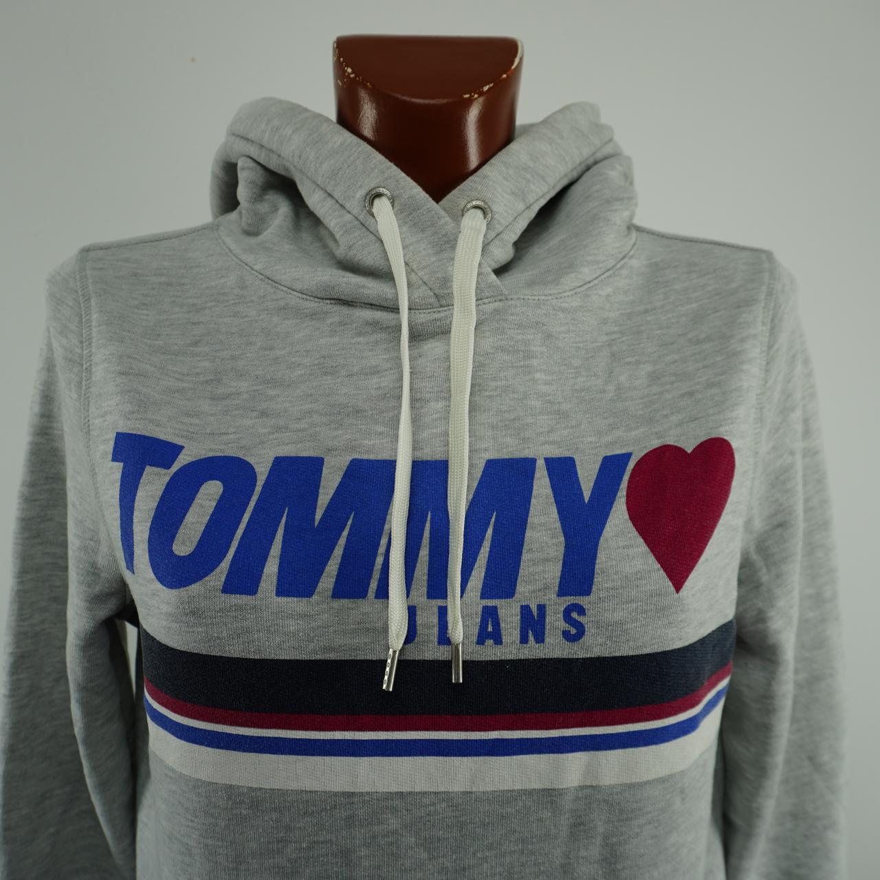 Women's Hoodie Tommy Hilfiger. Grey. M. Used. Good