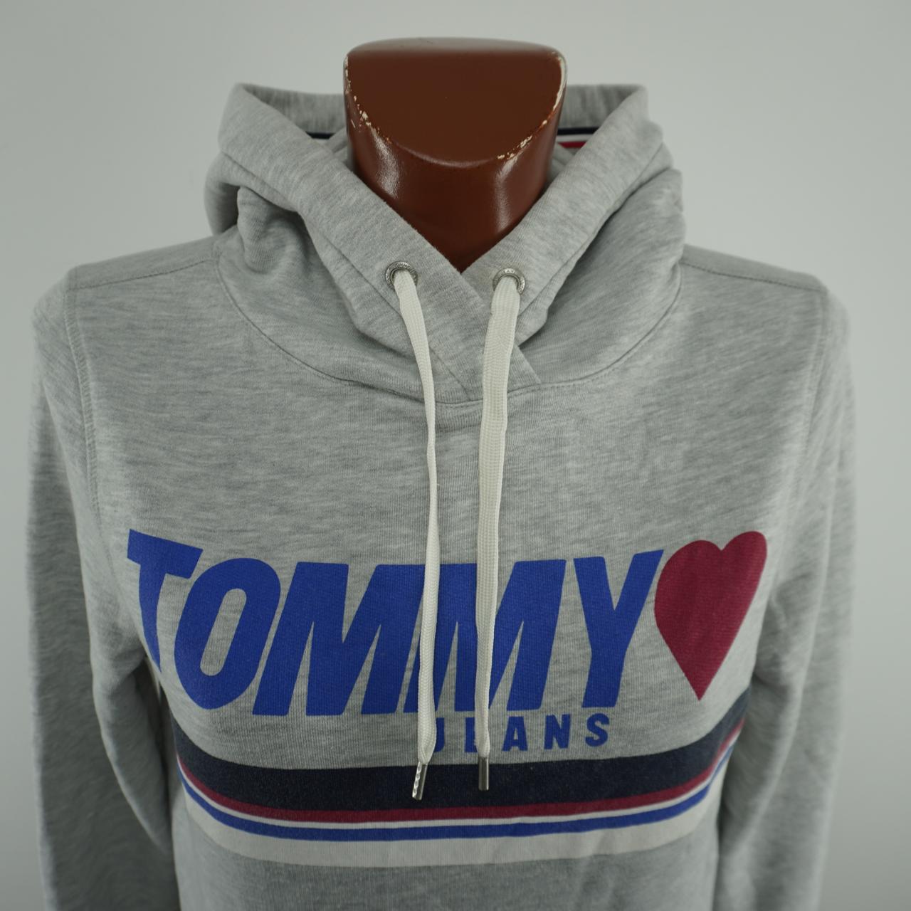 Women's Hoodie Tommy Hilfiger. Grey. M. Used. Good