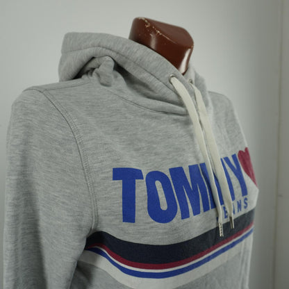 Women's Hoodie Tommy Hilfiger. Grey. M. Used. Good