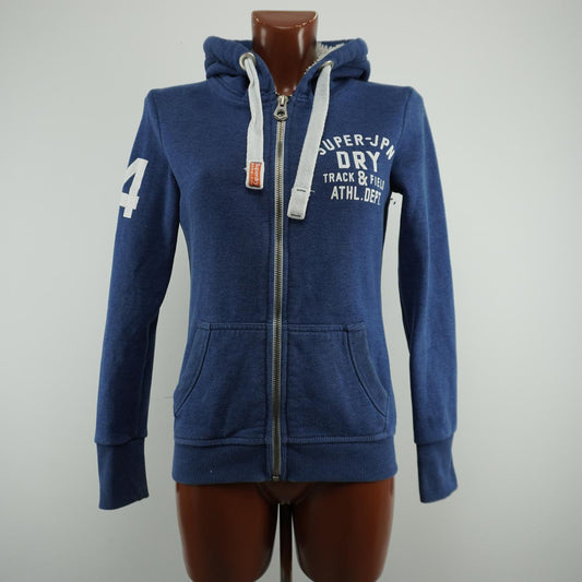 Women's Hoodie Superdry. Dark blue. S. Used. Good