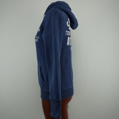 Women's Hoodie Superdry. Dark blue. S. Used. Good