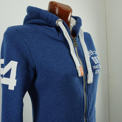 Women's Hoodie Superdry. Dark blue. S. Used. Good