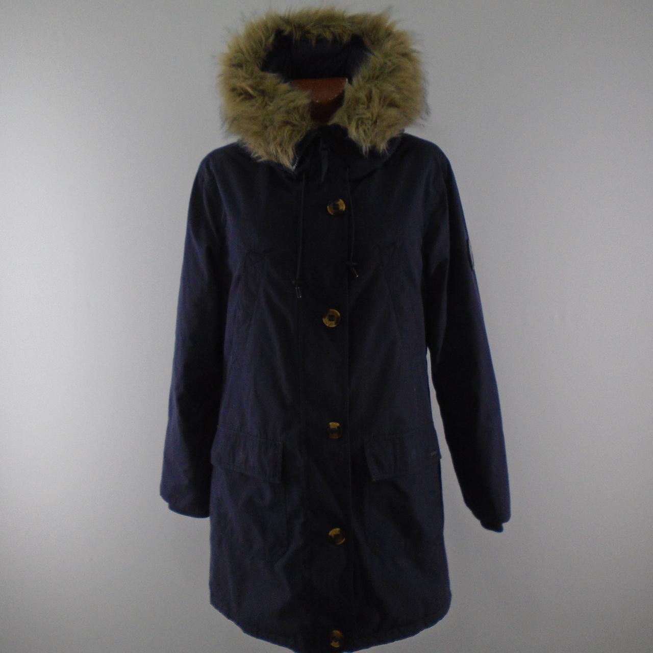 Women's Parka Superdry. Dark blue. XXL. Used. Good