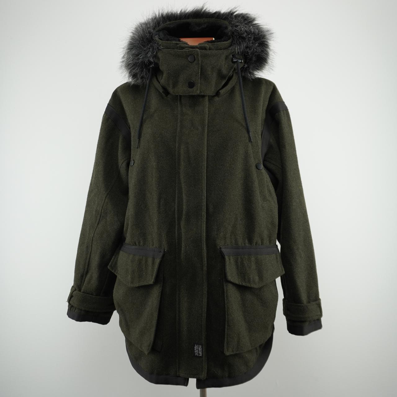 Women's Parka Superdry. Khaki. L. Used. Good