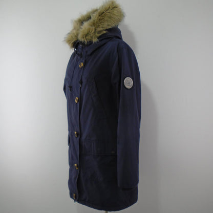 Damenparka Superdry. Dunkelblau. XXL. Gebraucht. Gut